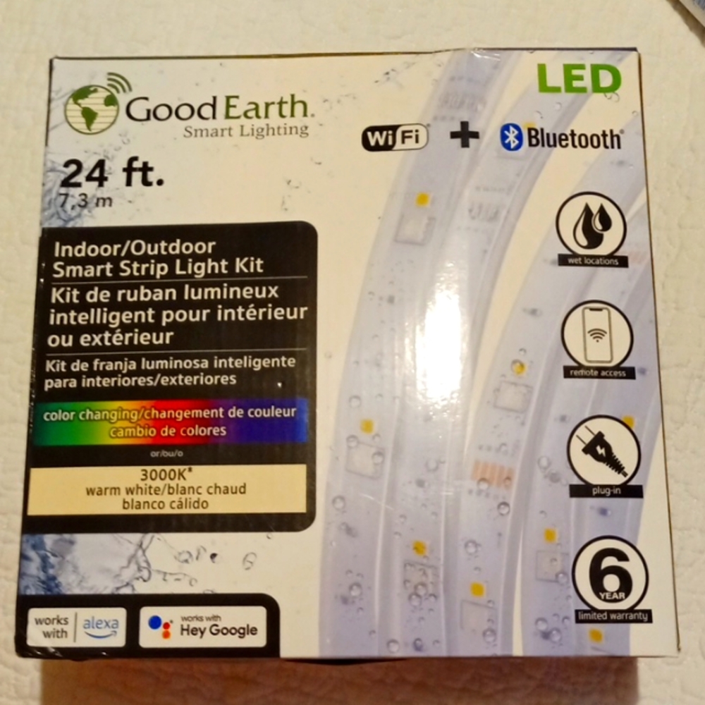 GOOD EARTH SMART LIGHTING. LED 24 FT.